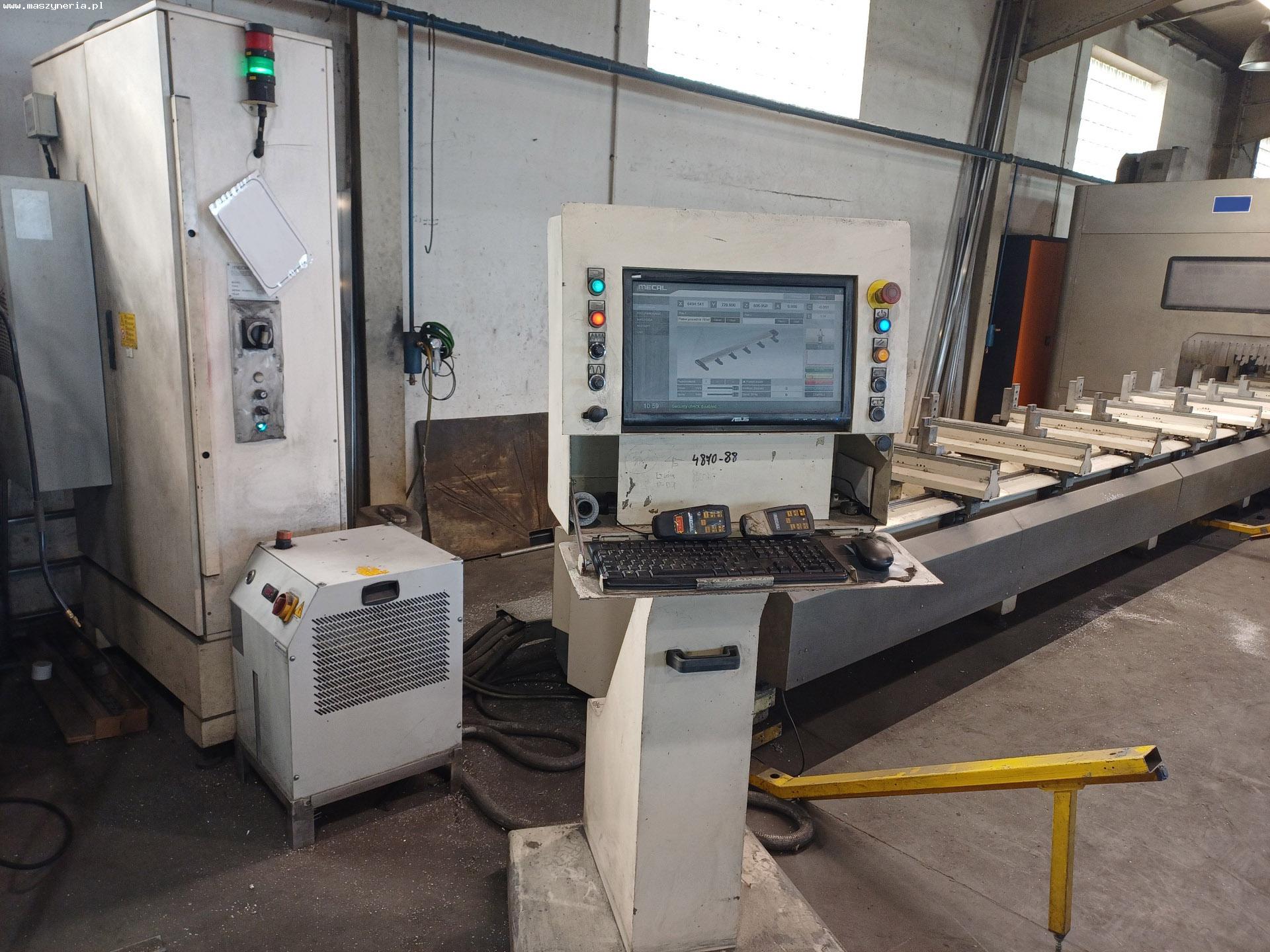 Centro di lavoro per profili in alluminio MECAL in vendita - foto 12